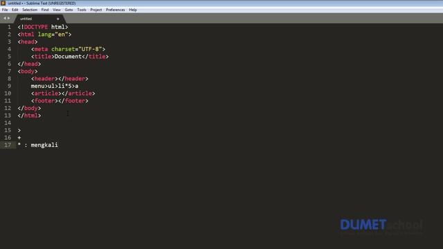 Tips dan Trik Cara Memaksimalkan Sublime Text 3 смотреть онлайн