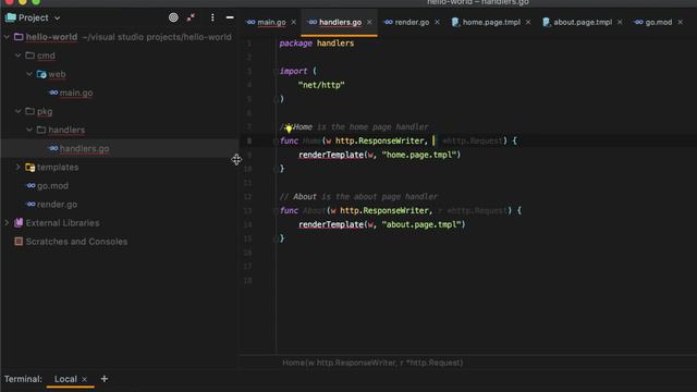 028 Enabling Go Modules and refactoring our code to use packages смотреть онлайн