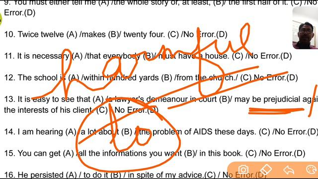 Spotting Errors TGT PGT || English Grammar || DSSSB TGT English ||Lecture 1 || смотреть онлайн