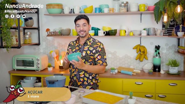 BOLO DE CENOURA COM CASQUINHA DE CHOCOLATE | Nandu Andrade смотреть онлайн