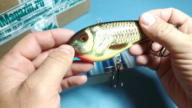 Видеообзор воблера SALMO Giant Chubby по заказу Fmagazin смотреть онлайн