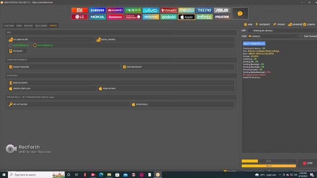 New Method Ipad Air2 15.6 hello bypass successfully done via Unlocktool смотреть онлайн