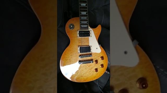 2003 Epiphone Les Paul quilt top with EMG HZ made in Korea. смотреть онлайн