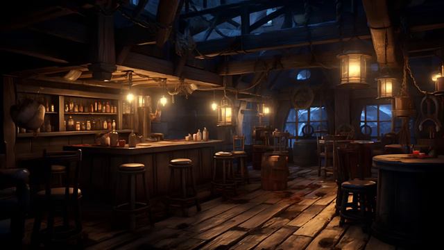 Pirate Tavern Ambience | Pirate Music With Inn Sounds
