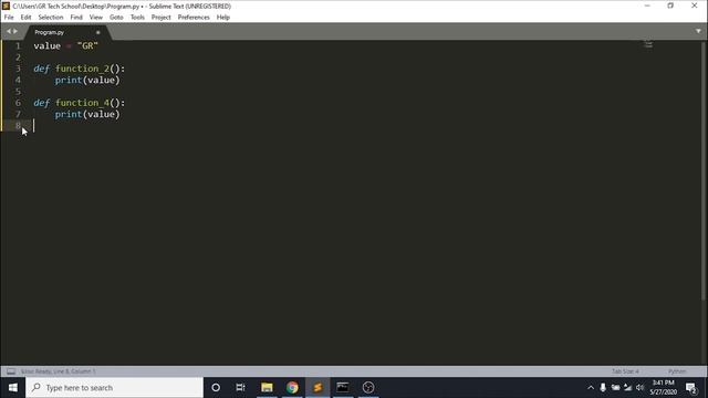 41.Scope in Python смотреть онлайн