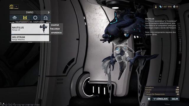 ✔️ Nautilus, el CENTINELA que ASPIRA ENEMIGOS 🤖 Warframe: Abismo de Dagath смотреть онлайн