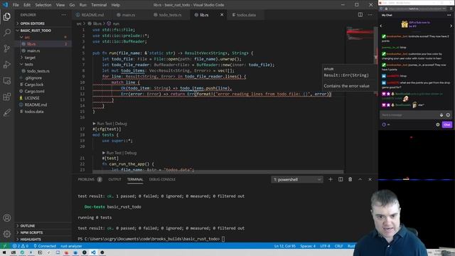 Creating a basic cli todo app in Rust part 1 смотреть онлайн