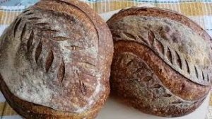 Хлеб на закваске Левито Мадре.