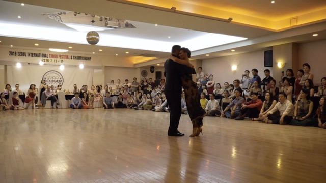 [ Tango ] 2018 SITF Grand Party - Sebastian Arce & Mariana Montes (1/5) смотреть онлайн