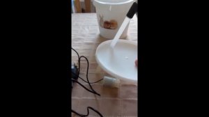 Фонтан-поилка для кошки DIY своими руками из того что было