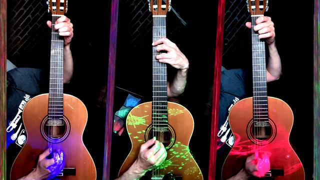 Light Painting & Finger Picking (Classical Guitar Cover of Gojira "Another World") смотреть онлайн