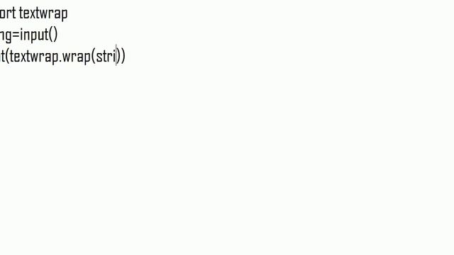 Use of textwrap() in python || python tutorial #13 смотреть онлайн