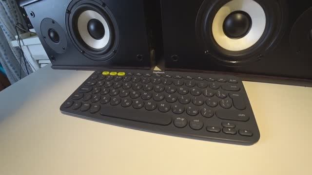 Клавиатура Logitech K380 и apple keyboard - Отзыв после трех месяцев пользования на Mac OS X смотреть онлайн