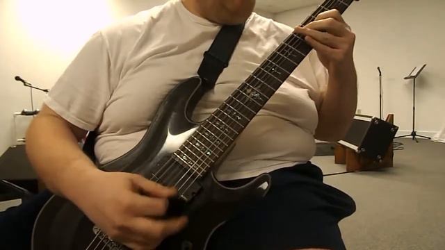 Tuning & Riff Experimentation: Schecter Damien Elite 7 смотреть онлайн