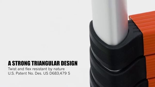 Телескопическая лестница для высоких нагрузок TELESTEPS смотреть онлайн