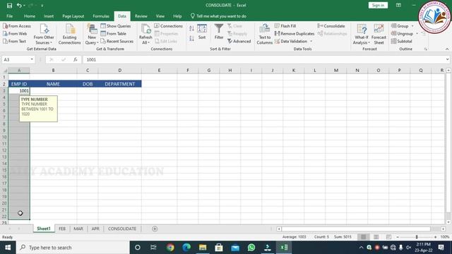 MS EXCEL DATA TOOLS IN TAMIL | DATA TOOLS AND DATA VALIDATION IN MS EXCEL TAMIL CONSOLIDATE IN TAMI смотреть онлайн
