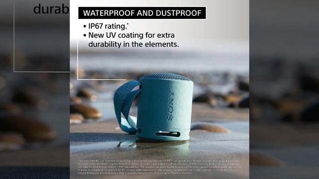 Sony SRS-XB100 Wireless Bluetooth Portable Lightweight Super-Compact Travel Speaker смотреть онлайн