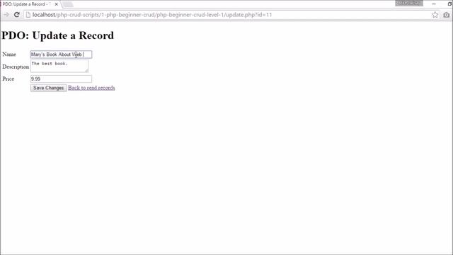 Output Preview - PHP CRUD Tutorial for Beginners - LEVEL 1 смотреть онлайн