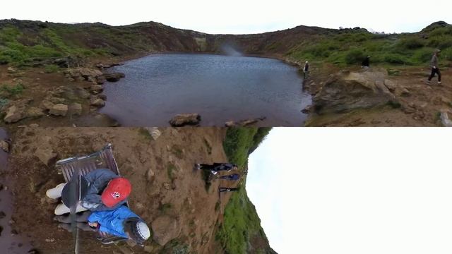 360 Kerid Crater, Golden Circle, Iceland смотреть онлайн
