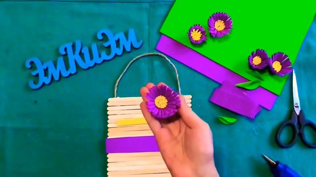 DIY | ЛЁГКИЕ ПОДЕЛКИ Своими руками | Как сделать ЦВЕТЫ из фоамирана | Flowers from foamiran смотреть онлайн