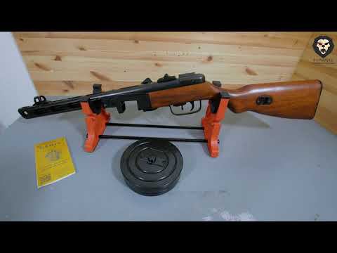Макет пистолета-пулемета Шпагина ( ММГ ППШ 41) ( DE 1301) видео обзор 4k смотреть онлайн