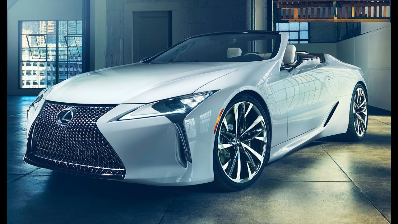 Lexus LC Кабриолет Концепт. смотреть онлайн