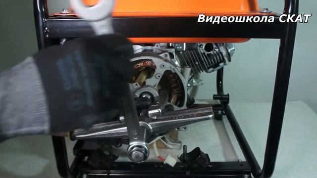 Замена статора на генераторе бензиновом 2,0-8,2 кВт смотреть онлайн