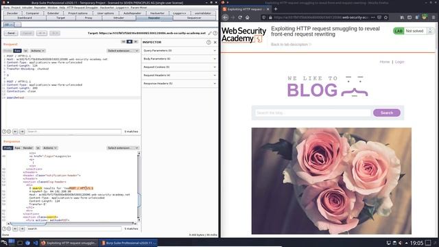 Exploiting HTTP Request Smuggling To Reveal Front-end Request Rewriting ... (Video Solution, Audio)