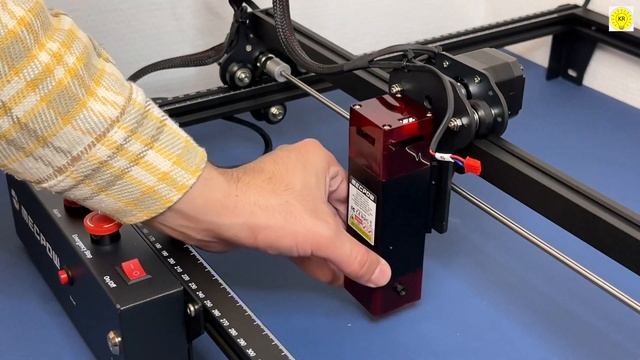 TESTING Mecpow X3 Pro 10W LASER CUTTER Assembly & RUN! смотреть онлайн