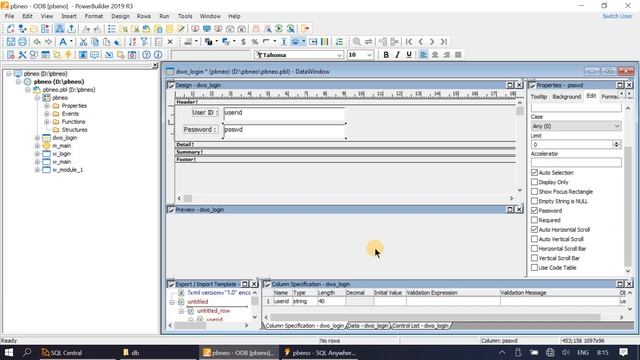 Learn create #Login Window and connect with #PowerBuilder to #Database смотреть онлайн
