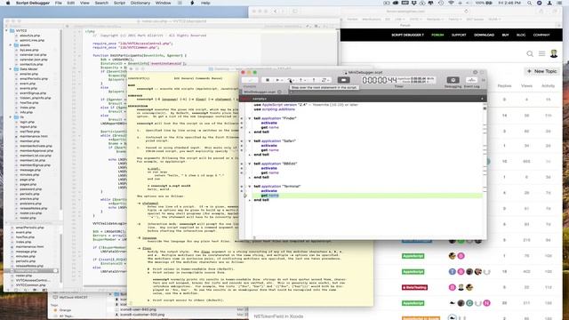 Script Debugger 7: Mini Debugger Window смотреть онлайн