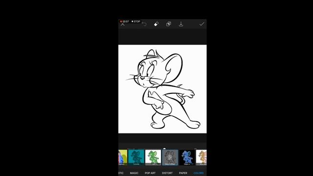 Turn Image into line Art/Outline Image - Using PicsArt || Graphics Designer смотреть онлайн