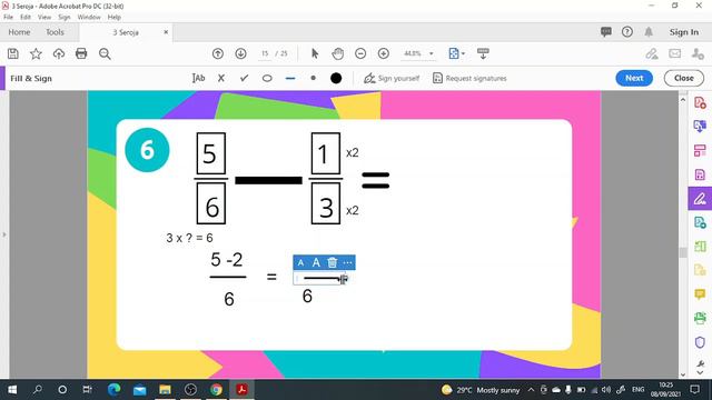 Tolak Pecahan Tahun 3 смотреть онлайн