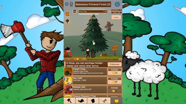 Tap Tap Timber - Wood Tycoon - Let’s Play смотреть онлайн