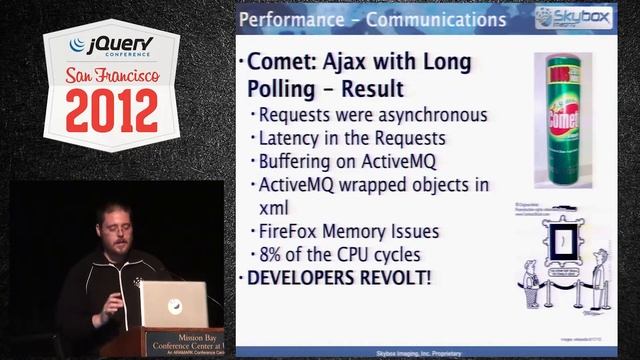 jQuery Conference SF 2012 Flying Satellites from a Browser by James Long смотреть онлайн