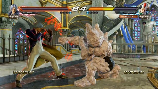 Tekken 7~ Lee (FlatTOSHIBA) vs. Jack-7 (FishGrease0806) HD смотреть онлайн