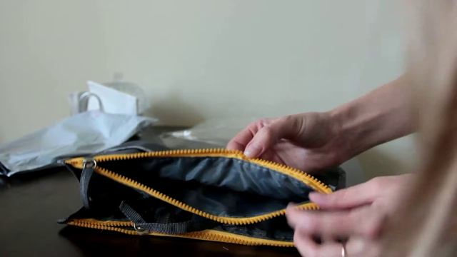 Посылки из Китая сумка-органайзер косметичка смотреть онлайн