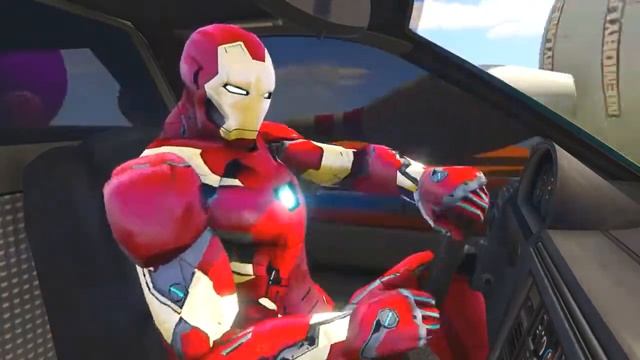 Учим Английские Цвета и Цифры Длинные Машинки и Супергерои Мультик для Детей смотреть онлайн