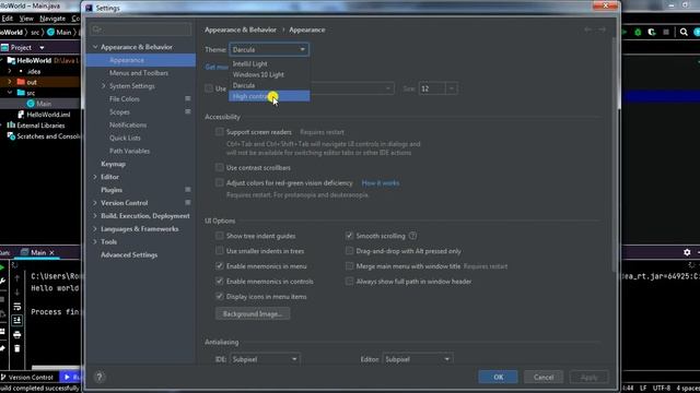 How to Change Theme Color in IntelliJ | How to Change Background Color in IntelliJ IDEA смотреть онлайн