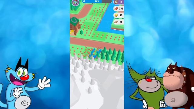 OGGY AND JACK TRY TO MAX LEVEL IN JOIN LUMBERJACK GAME | OGGY GAME | DADDY GAMING смотреть онлайн