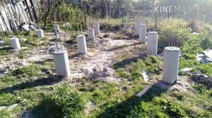 Бетонные сваи по уму своими руками.