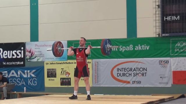 Steffen Pilz - Stoßen 120 kg смотреть онлайн