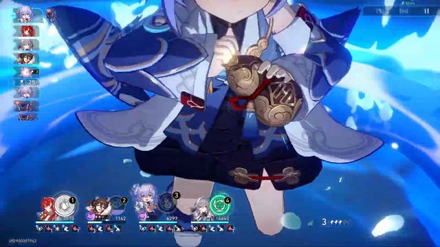 HSR 1.5 New Memory of Chaos Buff Phase 2 - E0 Argenti & E0S1 Seele Chaos 10 3-Star смотреть онлайн