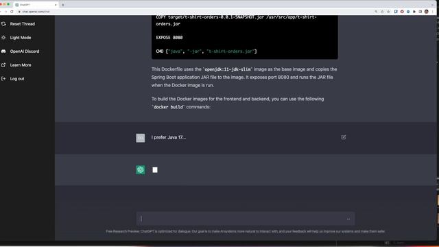 Creating a Spring Boot app with ChatGPT смотреть онлайн