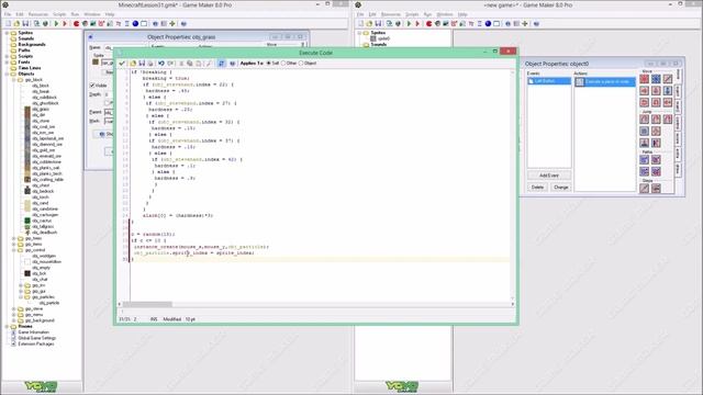 Game Maker Tutorial - Minecraft 2D Part 32: Particle Effects! смотреть онлайн