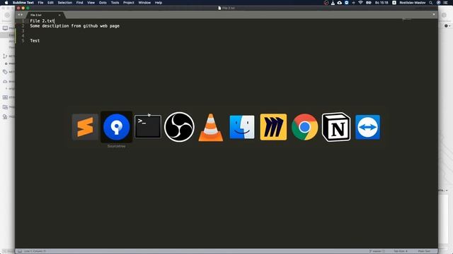 Команда git diff - Практика смотреть онлайн