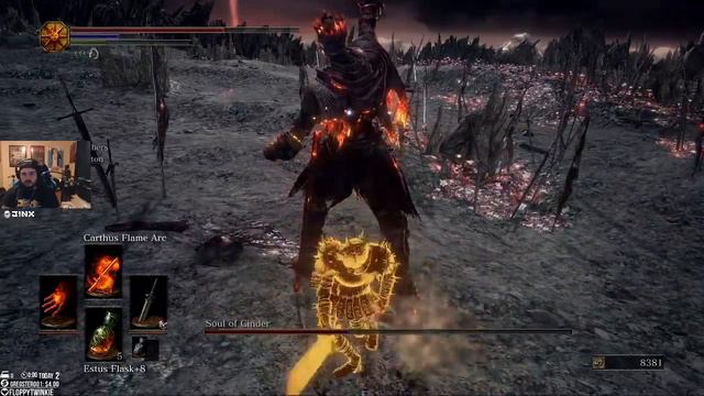 Dark Souls 3 *SPOILERS* Final Boss Glitch wat смотреть онлайн