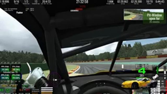 RaceRoom - Rennsimulanten.de - Corvette C6.R GT2 @ Spa Francorchamps - drivers eye - SteamVR смотреть онлайн