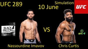 Нассурдин Имавов против Криса Кёртиса БОЙ В UFC 4/ UFC 289