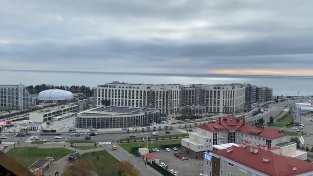 Олимпийский парк и олимпийская деревня у Черного моря. Сочи смотреть онлайн